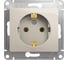 Розетка Systeme Electric (Schneider Electric) Glossa Молочная с/з SE GSL000943 20 шт 13606480982139 4