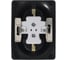 Розетка Systeme Electric (Schneider Electric) Glossa Антрацит 2-ая с/з, 16А в сборе SE GSL000724 10 шт 13606485436460 3