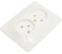 Розетка Systeme Electric (Schneider Electric) Glossa Молочная 2-ая б/з в сборе SE GSL000920 15 шт 13606480982061 1