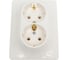 Розетка Systeme Electric (Schneider Electric) Glossa Молочная 2-ая с/з в сборе SE GSL000924 10 шт 13606480982078 3