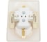Розетка Systeme Electric (Schneider Electric) Glossa Молочная 2-ая с/з в сборе SE GSL000924 10 шт 13606480982078 4
