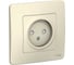 Розетка Systeme Electric (Schneider Electric) Blanca с/у без заземления со шторками, 16а, 250в, молочный BLNRS000112 10 шт 13606481194869 1