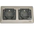 Розетка Systeme Electric (Schneider Electric) Glossa Платина 2-ая с/з, со шторками, в сборе, IP44 SE GSL001247 5 шт 53606481283271 1