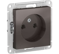 Механизм розетки Systeme Electric (Schneider Electric) 1-м СП ATLAS DESIGN без заземл. 16А мокко 1240368 ATN000641 10 шт 13606489702103