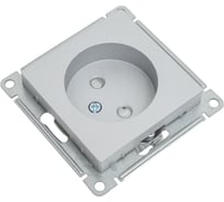 Механизм розетки Systeme Electric (Schneider Electric) 1-м СП ATLAS DESIGN без заземл. защ. шторки 16А алюм. ATN000349 10 шт 13606489584037