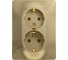 Розетка Systeme Electric (Schneider Electric) GLOSSA двойная с заземлением, 16А, , ТИТАН GSL000424 10 шт 13606480659215 1