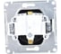 Механизм розетки Systeme Electric (Schneider Electric) 1-м СП Glossa 16А IP20 250В с заземл. графит GSL001343 10 шт 53606481209189 3