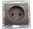 Механизм розетки Systeme Electric (Schneider Electric) 1-м СП Glossa 16А IP20 250В без заземл. графит GSL001341 5 шт 53606481209165 3