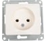 Розетка Systeme Electric (Schneider Electric) GLOSSA без заземления,16А, 250В, механизм, молочный SE GSL000941 20 шт 13606480982115 1