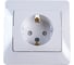 Розетка Systeme Electric (Schneider Electric) 1-м GLOSSA с заземл. защ. шторки бел. SchE GSL000144 15 шт 13606480657730 4