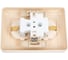 Розетка Systeme Electric (Schneider Electric) 2-м СП W59 с заземл. защ. шторки сл. кость RS16-255-28 6 шт 4607138066630 3