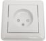 Розетка Systeme Electric (Schneider Electric) 1-м СП W59 16А без заземл. защ. шторки бел. SchE RS16-151-18 10 шт 4607050335036 3