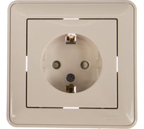 Розетка Systeme Electric (Schneider Electric) 1-м СП W59 16А с заземл. защ. шторки бел. SchEРС16-152-18 RS16-152-18 10 шт 4607050335050