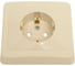 Розетка Systeme Electric (Schneider Electric) 1-м СП Этюд 16А с заземл. защ. шторки крем. SchE PC16-004K 20 шт 4607098941022 4