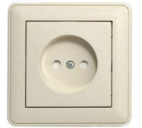 Розетка Systeme Electric (Schneider Electric) 1-м СП W59 16А без заземл. защ. шторки сл. кость SchEРС16-151-28 RS16-151-28 10 шт 4607050335807