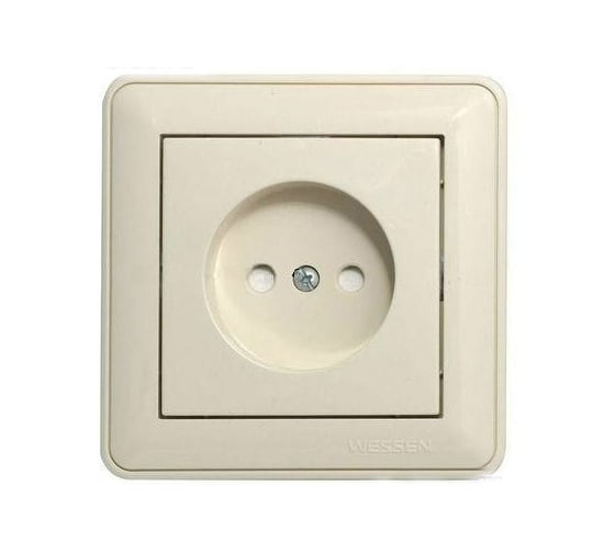 Розетка Systeme Electric (Schneider Electric) 1-м СП W59 16А без заземл. защ. шторки сл. кость SchEРС16-151-28 RS16-151-28 10 шт 4607050335807 1