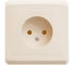 Розетка Systeme Electric (Schneider Electric) 1-м СП Этюд 16А IP20 без заземл. крем. PC16-001K 20 шт 4607098940964 2