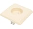 Розетка Systeme Electric (Schneider Electric) 1-м СП Этюд 16А IP20 без заземл. крем. PC16-001K 20 шт 4607098940964 3