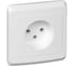 Розетка Systeme Electric (Schneider Electric) 1-м СП Этюд 16А IP20 без заземл. бел. PC16-001B 20 шт 4607098940209 1
