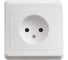 Розетка Systeme Electric (Schneider Electric) 1-м СП Этюд 16А IP20 без заземл. бел. PC16-001B 20 шт 4607098940209 3