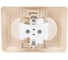 Розетка Systeme Electric (Schneider Electric) 2-м СП W59 без заземл. защ. шторки сл. кость SchEРС16-254-28 RS16-254-28 6 шт 4607138066357 3