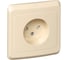 Розетка Systeme Electric (Schneider Electric) 1-м СП Этюд 16А без заземл. з/ш крем. SchE PC16-002K 20 шт 4607098940988 2