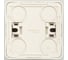 Розетка Systeme Electric (Schneider Electric) 1-м ОП Этюд 16А без заземл. з/ш крем. SchE PA16-002K 25 шт 4607098941381 3