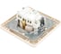Розетка Systeme Electric (Schneider Electric) 1-м СП W59 16А с заземл. защ. шторки сл. кость SchE RS16-152-28 10 шт 4607050335821 4