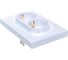 Розетка Systeme Electric (Schneider Electric) 2-м ATLAS DESIGN с заземл. 16А в сборе жемчуг ATN000424 6 шт 13606489584297 2