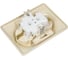 Розетка Systeme Electric (Schneider Electric) 2-м GLOSSA с заземл. защ. шторки беж. SchE GSL000226 10 шт 13606480658287 4