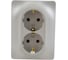 Розетка Systeme Electric (Schneider Electric) 2-м СП Glossa 16А IP20 250В с заземл. в сборе платина GSL001224 6 шт 53606481208779 1