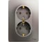 Розетка Systeme Electric (Schneider Electric) 2-м СП Glossa 16А IP20 250В с заземл. в сборе платина GSL001224 6 шт 53606481208779 3