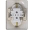 Розетка Systeme Electric (Schneider Electric) 2-м СП Glossa 16А IP20 250В с заземл. в сборе платина GSL001224 6 шт 53606481208779 5