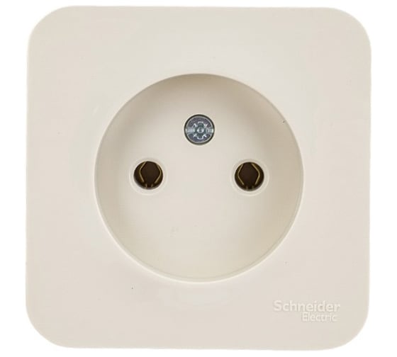 Розетка Systeme Electric (Schneider Electric) 1-м ОП Blanca 16А IP20 250В без заземления бежевая BLNRA000117 18 шт 13606489776227 1