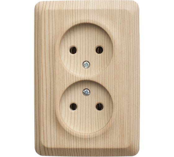 Розетка Systeme Electric (Schneider Electric) Этюд наруж Сосна 2-ая угловая б/з без шторок 16А 250B SE PA16-105D 9 шт 13606485439256 1