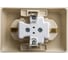 Розетка Systeme Electric (Schneider Electric) Этюд Крем 2-ая с/з со шторками 16А 250B SE PC16-108K 10 шт 13606485439409 3