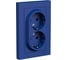 Розетка Systeme Electric Atlasdesign аквамарин с/з 2-ая,16а, (в сборе с рамкой) ATN001124 6 шт 13606485820184 1