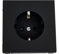 Розетка Systeme Electric ArtGallery с заземлением со шторками, 16А, механизм, быстрозажим. клем., КАРБОН GAL001045S 5 шт 4690201038603
