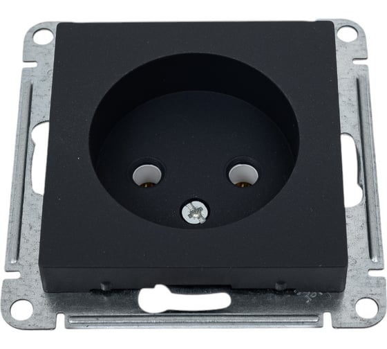 Розетка Systeme Electric Atlasdesign базальт без заземления без шторок, 16а, механизм ATN001441 5 шт 4690201025221 1