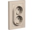 Розетка Systeme Electric Atlasdesign песочный с/з 2-ая,16а, (в сборе с рамкой) ATN001224 6 шт 13606485820191 3