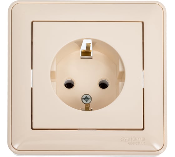 Розетка Systeme Electric (Schneider Electric) 1-м СП W59 16А IP20 с заземл. без защ. шторок сл. кость RS16-154-28 10 шт 13606480981835 1