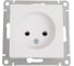 Розетка Systeme Electric Atlasdesign лотос без заземления без шторок, 16а, механизм ATN001341 5 шт 4690201025207 1