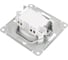 Розетка Systeme Electric Atlasdesign лотос без заземления без шторок, 16а, механизм ATN001341 5 шт 4690201025207 4