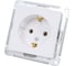 Розетка Systeme Electric Atlasdesign лотос с заземлением, 16а, механизм ATN001343 5 шт 4690201025245 2