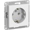 Розетка Systeme Electric Atlasdesign лотос с заземлением, 16а, механизм ATN001343 5 шт 4690201025245 4