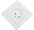 Розетка Systeme Electric Atlasdesign лотос без заземления, 16а, в сборе ATN001340 5 шт 4690201025160 1