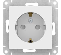 Розетка Systeme Electric Atlasdesign лотос с заземлением со шторками, 16а, механизм ATN001345 5 шт 4690201025320