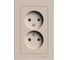 Розетка Systeme Electric Atlasdesign песочный б/з 2-ая,16а, (в сборе с рамкой) ATN001220 6 шт 13606485820252 3