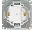 Розетка Systeme Electric Atlasdesign лотос с заземлением со шторками с крышкой, 16а, ip20, механизм ATN001346 5 шт 4690201025368 4