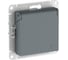 Розетка Systeme Electric ATLASDESIGN с заземл. со шторк. с крышкой,16А,IP20,мех., быстрозажим. клем., ГРИФЕЛЬ ATN000746S 10 шт 13606482108384 5